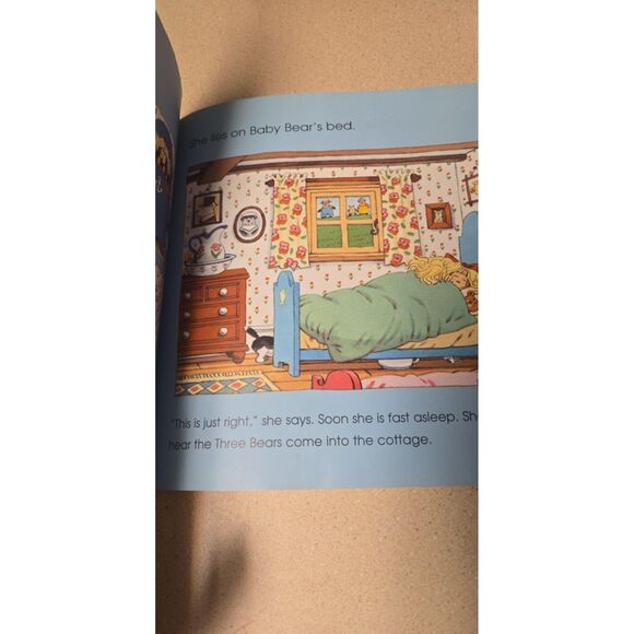 Goldilocks and The Three Bears Usborne First Stories  By Heather Amery Paperback - Picture 2 of 4